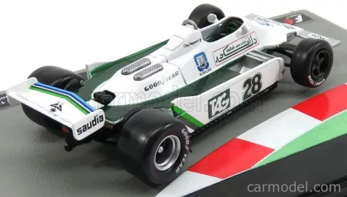 WILLIAMS  F1  FW07 N 28 SEASON 1979 CLAY REGAZZONI  GREEN WHITE