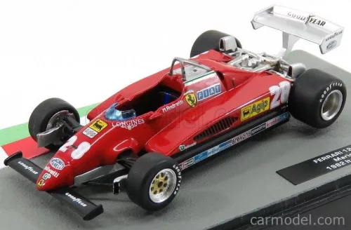 FERRARI  F1  126C2 N 28 MONZA ITALY GP 1982 MARIO ANDRETTI  RED