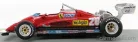 FERRARI  F1  126C2 N 28 MONZA ITALY GP 1982 MARIO ANDRETTI  RED