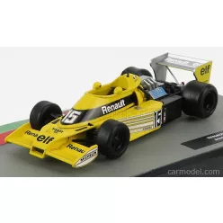   RENAULT  F1 RS01 N 15 SEASON 1977 JEAN PIERRE JABOUILLE  YELLOW BLACK