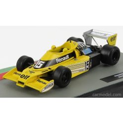  RENAULT  F1 RS01 N 15 SEASON 1977 JEAN PIERRE JABOUILLE  YELLOW BLACK
