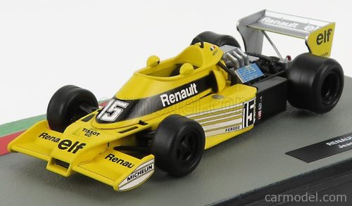 RENAULT  F1 RS01 N 15 SEASON 1977 JEAN PIERRE JABOUILLE  YELLOW BLACK