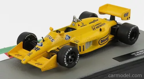 LOTUS  F1  99T HONDA ELF N 11 SEASON 1987 SATORU NAKAJIMA  YELLOW