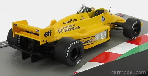 LOTUS  F1  99T HONDA ELF N 11 SEASON 1987 SATORU NAKAJIMA  YELLOW