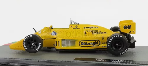 LOTUS  F1  99T HONDA ELF N 11 SEASON 1987 SATORU NAKAJIMA  YELLOW