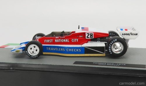 PENSKE  F1  PC4 N 28 SEASON 1976 JOHN WATSON  WHITE RED BLUE