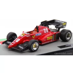 FERRARI  F1  126 C3 N 28 SEASON 1983 RENE ARNOUX  RED