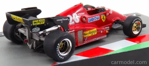 FERRARI  F1  126 C3 N 28 SEASON 1983 RENE ARNOUX  RED