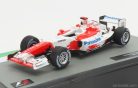 TOYOTA  F1  TF104B N 16 SEASON 2004 JARNO TRULLI  WHITE RED