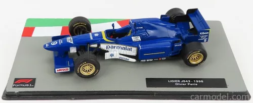 LIGIER  F1  JS43 N 9 SEASON 1996 OLIVIER PANIS  BLUE WHITE