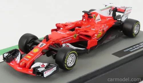 FERRARI  F1  SF70H N 5 SEASON 2017 SEBASTIAN VETTEL  RED WHITE