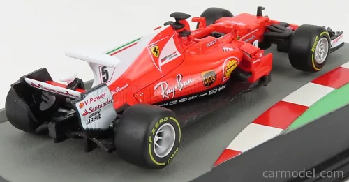 FERRARI  F1  SF70H N 5 SEASON 2017 SEBASTIAN VETTEL  RED WHITE