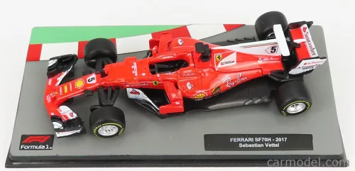 FERRARI  F1  SF70H N 5 SEASON 2017 SEBASTIAN VETTEL  RED WHITE
