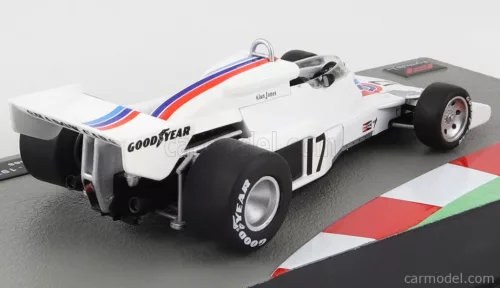 SHADOW  F1  DN8 N 17 SEASON 1977 ALAN JONES  WHITE