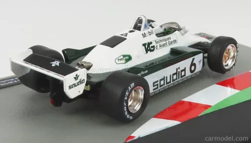 WILLIAMS  F1  FW08 TEAM FORD N 6 WORLD CHAMPION SEASON 1982 KEKE ROSBERG  GREEN WHITE