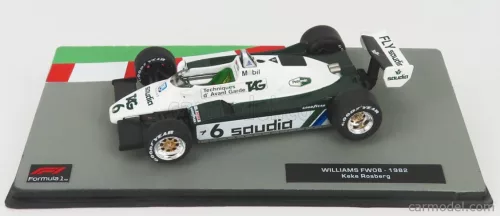 WILLIAMS  F1  FW08 TEAM FORD N 6 WORLD CHAMPION SEASON 1982 KEKE ROSBERG  GREEN WHITE