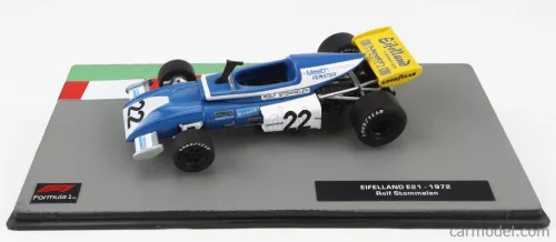 EIFELLAND  F1  E21 N 22 SEASON 1972 ROLF STOMMELEN  LIGHT BLUE WHITE YELLOW