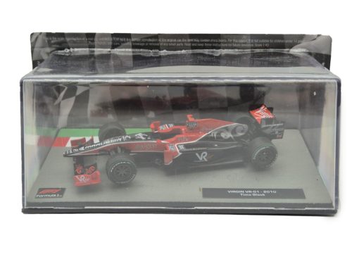 VIRGIN RACING  F1  VR-01 N 24 SEASON 2010 TIMO GLOCK  RED BLACK