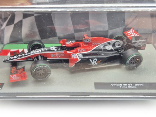 VIRGIN RACING  F1  VR-01 N 24 SEASON 2010 TIMO GLOCK  RED BLACK