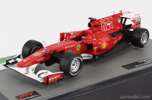 FERRARI  F1  F10 N 7 TURKISH GP 2010 FELIPE MASSA  RED WHITE