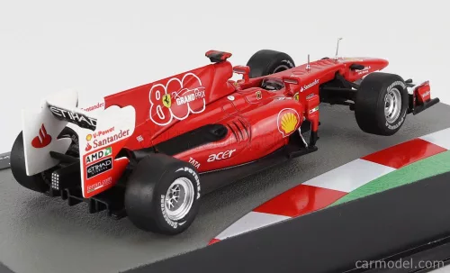 FERRARI  F1  F10 N 7 TURKISH GP 2010 FELIPE MASSA  RED WHITE
