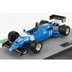   LIGIER  F1  JS21 GITANES N 26 SEASON 1983 RAUL BOESEL  LIGHT BLUE