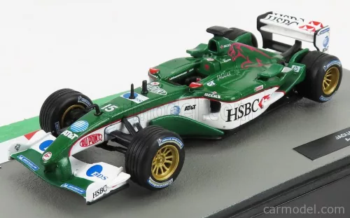 JAGUAR  F1  R4 N 15 SEASON 2003 ANTONIO PIZZONIA  GREEN MET WHITE