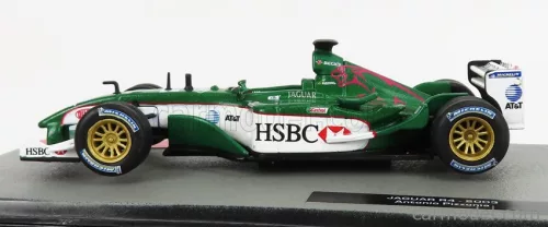 JAGUAR  F1  R4 N 15 SEASON 2003 ANTONIO PIZZONIA  GREEN MET WHITE