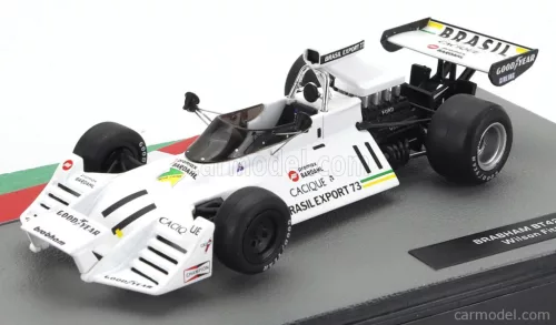 BRABHAM  F1  BT42 N 11 SEASON 1973 WILSON FITTIPALDI  WHITE