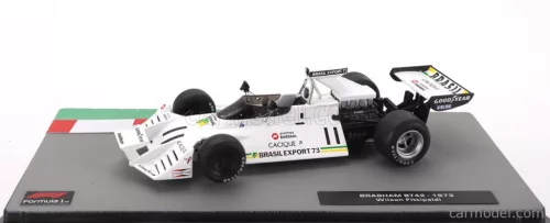 BRABHAM  F1  BT42 N 11 SEASON 1973 WILSON FITTIPALDI  WHITE