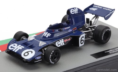 TYRRELL  F1  006 TEAM ELF TYRREL N 6 SEASON 1973 FRANCOISE CEVERT  BLUE