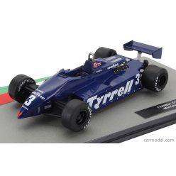   TYRRELL  F1  011 DENIM N 3 LONG BEACH GP 1982 MICHELE ALBORETO  BLUE
