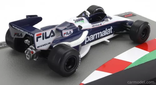 BRABHAM  F1  BT52 PARMALAT N 6 SEASON 1983 RICCARDO PATRESE  WHITE BLUE