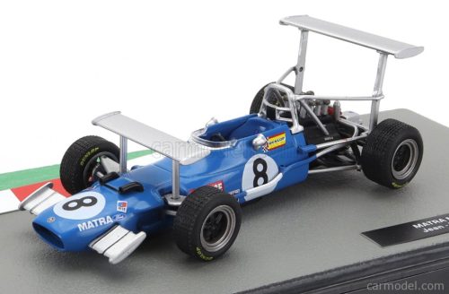 MATRA SIMCA  F1  MS10 N 8 SEASON 1969 JEAN PIERRE BELTOISE  BLUE SILVER