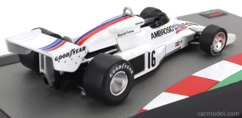 SHADOW  F1  DN8 N 16 SEASON 1977 RICCARDO PATRESE  WHITE