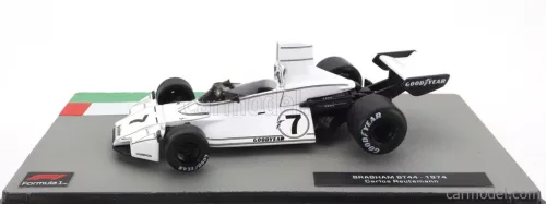 BRABHAM  F1 BT44 N 7 SEASON 1974 CARLOS REUTEMANN  WHITE