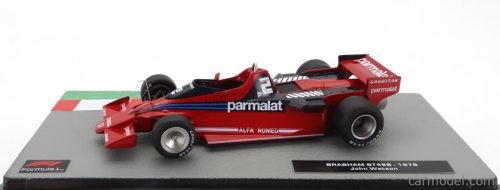 ALFA ROMEO  F1  BRABHAM BT46B PARMALAT N 2 SEASON 1978 JOHN WATSON  RED BLUE