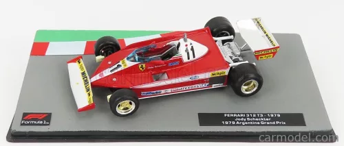 FERRARI  F1  312T3 N 11 WORLD CHAMPION WINNER ARGENTINE GP 1979 JODY SCHECKTER  RED