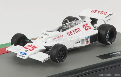 HESKETH  F1  308E HEYCO N 25 SEASON 1977 HERALD ERTL  WHITE