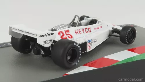 HESKETH  F1  308E HEYCO N 25 SEASON 1977 HERALD ERTL  WHITE