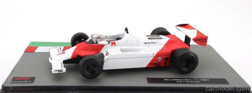 McLaren  F1  MP4/1 FORD N 7 SEASON 1981 JOHN WATSON  WHITE RED