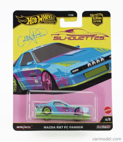 MAZDA  RX-7 COUPE FC PANDEM 1993  LIGHT BLUE PINK