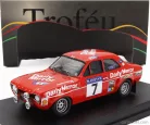 FORD ENGLAND  ESCORT RS 1600 MKI (night version) N 7 WINNER RALLY SCOTTISH 1972 HANNU MIKKOLA - HAMISH CARDNO  RED