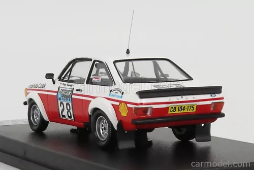 FORD ENGLAND  ESCORT MKII N 28 RALLY RAC LOMBARD 1980 S.VAN DER MERWE - F.BOSHOFF