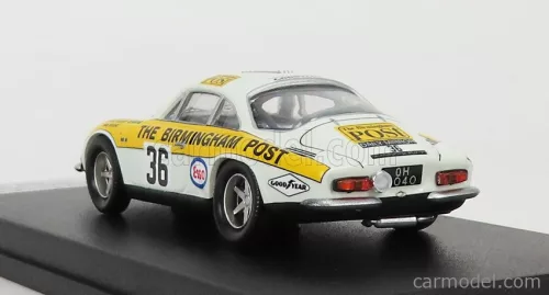 RENAULT  ALPINE A110 N 36 RALLY RAC LOMBARD 1971 N.HOLLIER - M.BROAD