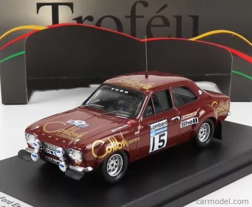 FORD ENGLAND  ESCORT MKI (night version) N 15 RALLY RAC LOMBARD 1974 M.ALLEN - P.WHITE  BROWN
