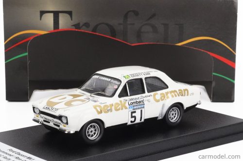 FORD ENGLAND ESCORT MKI N 5 RALLY RAC LOMBARD 1975 T.DRUMMOND - R.CHANNON