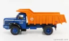 BERLIET  GLM10 TRUCK CASSONE RIBALTABILE 1953 - MOVIMENTO TERRA  BLUE ORANGE