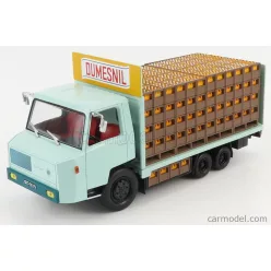   BERLIET  TEKEL TRUCK TRANSPORTS DUMESNIL 3-ASSI 1966  LIGHT BLUE