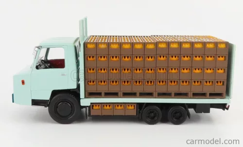 BERLIET  TEKEL TRUCK TRANSPORTS DUMESNIL 3-ASSI 1966  LIGHT BLUE